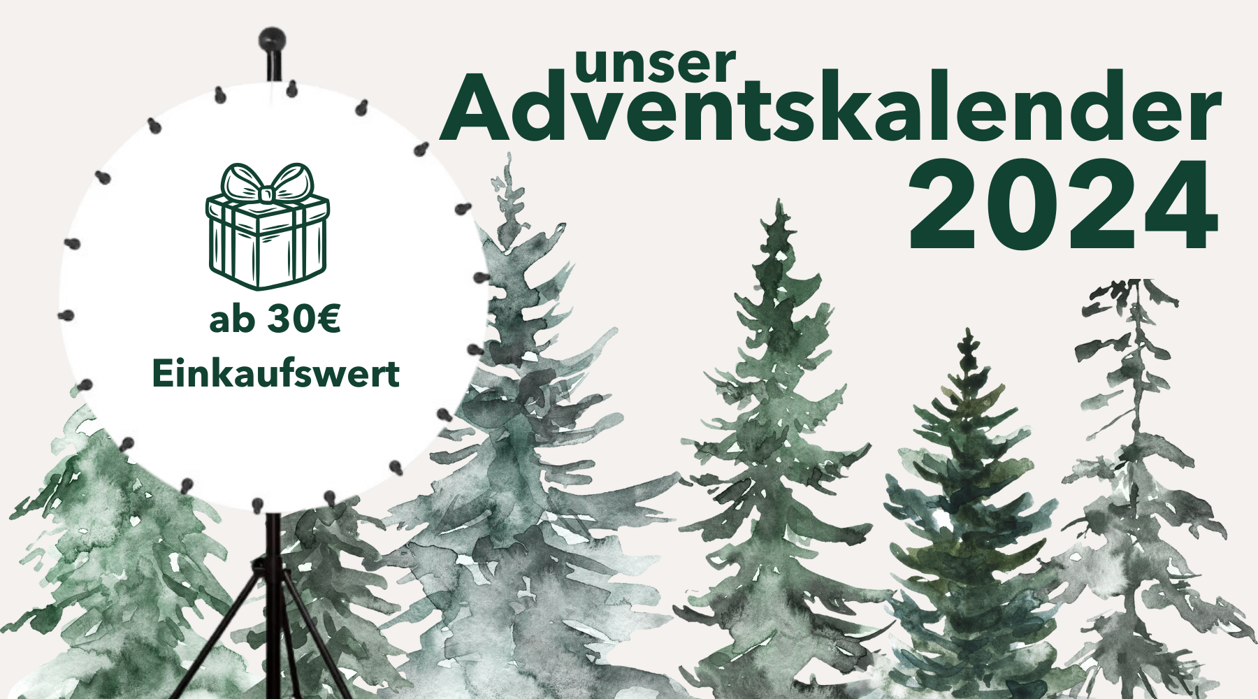 Unser Glücksrad-Adventskalender