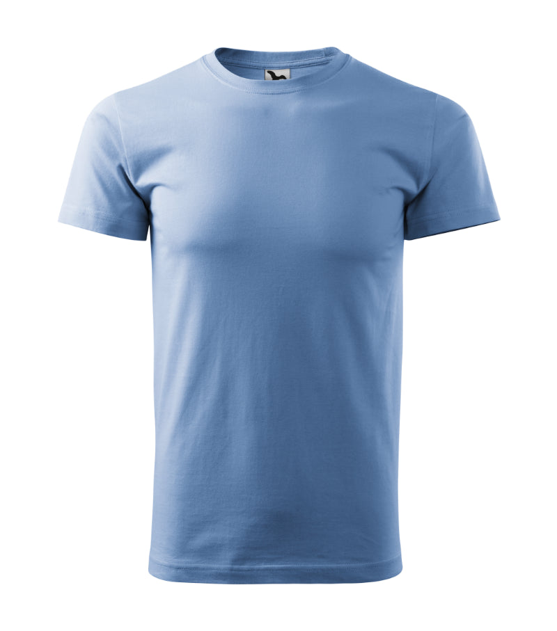 BASIC129 -  T-Shirt Herren | Himmelblau