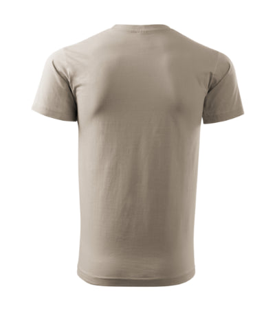 BASIC129 -  T-Shirt Herren | Eisgrau