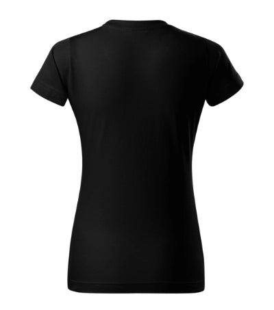 BASIC134 - Basic T-Shirt Damen | Schwarz