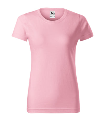 BASIC134 - Basic T-Shirt Damen | Rosa