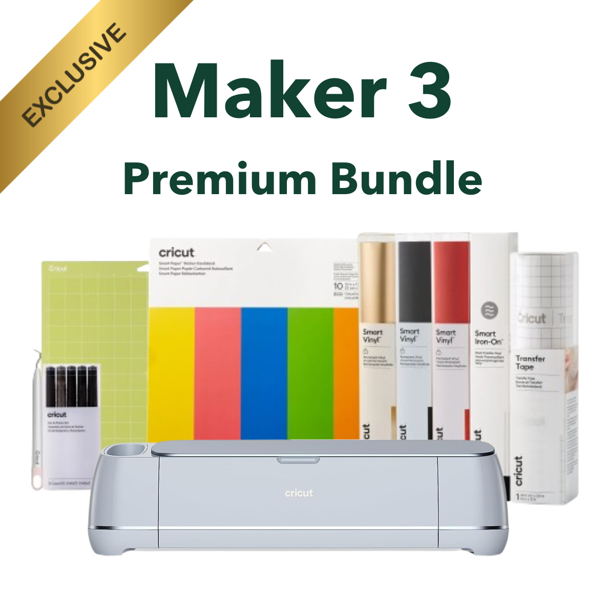 Cricut Maker 3 - Premium Bundle