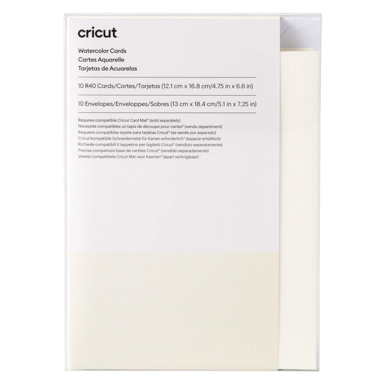 Cricut Aquarellkarten – R40 (10 Stück)