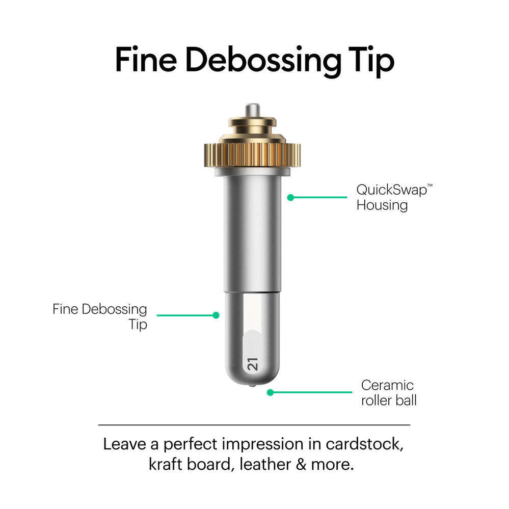 Cricut Maker Debossing Tip with QuickSwap Housing