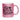 Glitzertasse mit Glitzerpartikeln | Pink